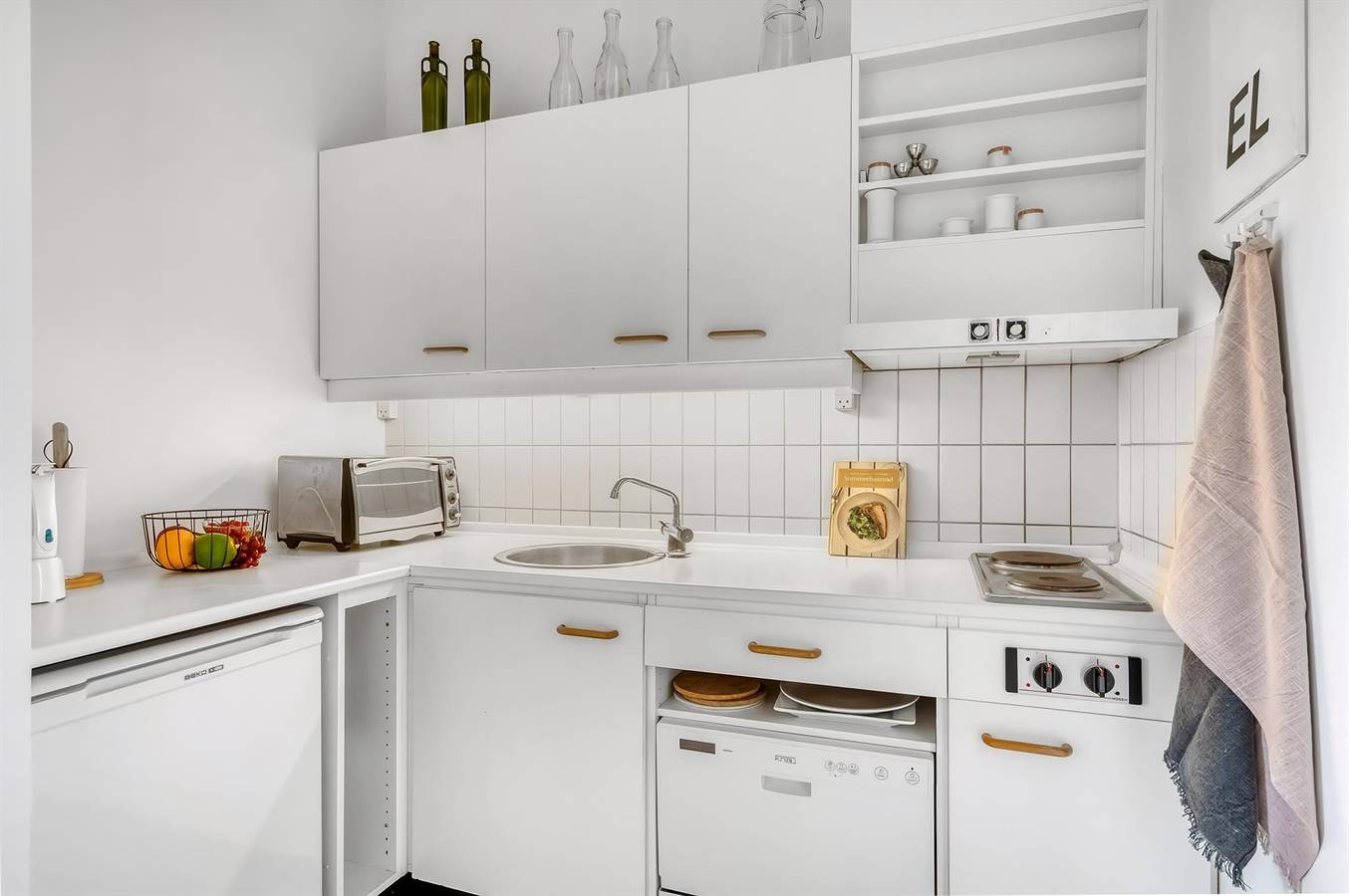 Hel lägenhet, Lägenhet för 4 Personer med balkong in Nr. Lyngby, Hjørring region