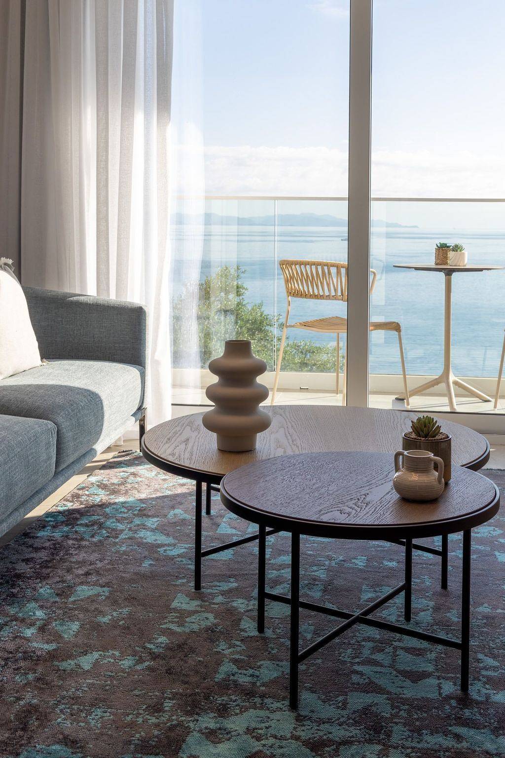 Appartement entier, Luxuriöse Wohnung mit Meerblick Stoa Serenity in Katavolos, Corfou
