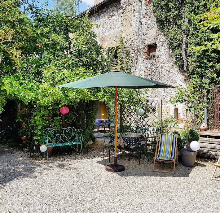 Gîte pour 6 personnes, avec jardin