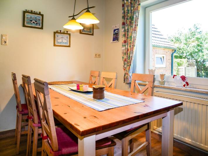 Ferienhaus für 7 Personen, mit Garten