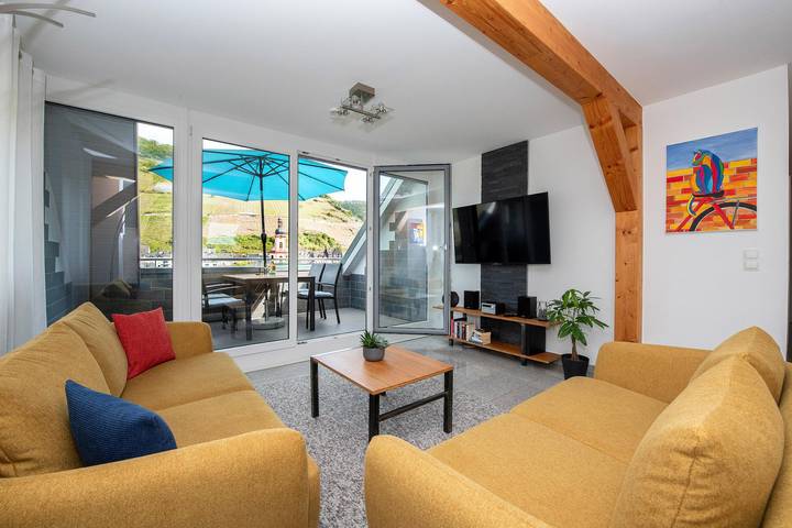Ferienwohnung für 4 Personen, mit Balkon und Terrasse in Traben-Trarbach und Umbegung - 3