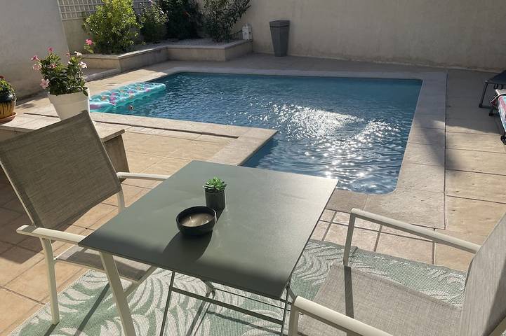 Location de vacances pour 4 personnes, avec Jardin à Vedène