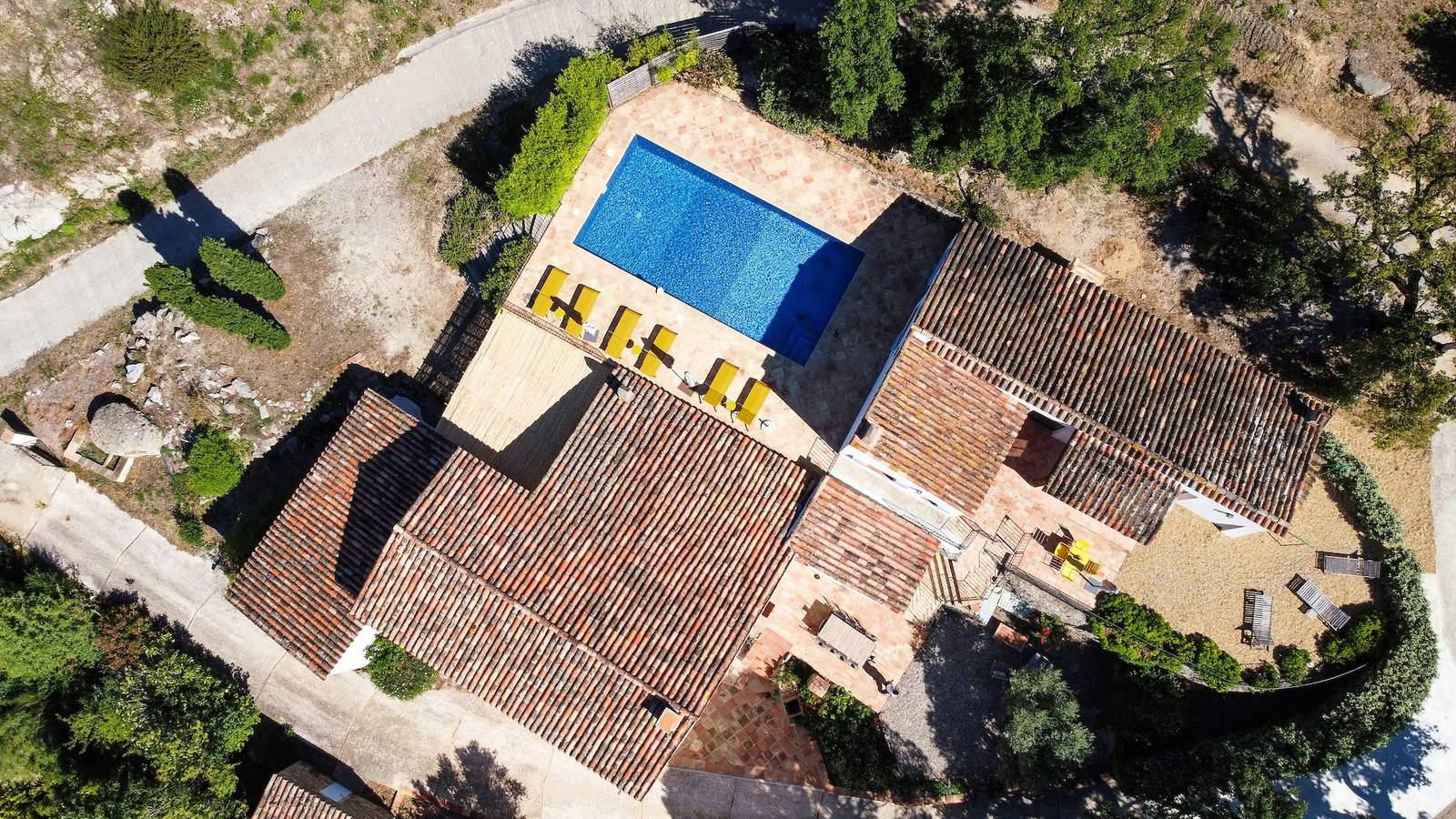 Antigua granja provenzal con piscina en Provenza in Plan-de-la-Tour, Region de Draguignan