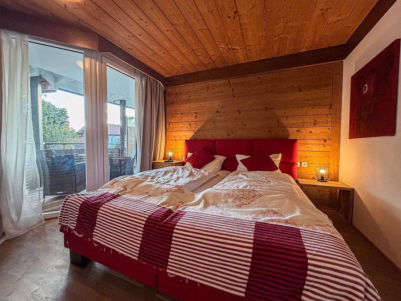 Appartement entier, Kleine Alpenoase: gemütliche Ferienwohnung mit Alpenflair, Sauna und Schwimmbad in Oberstaufen, Souabe (Bavière)