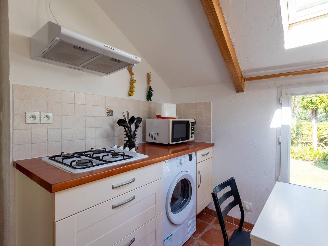 Maison de vacances 'Gite La Lande Cote De Granit' avec terrasse privée, jardin privé et Wi-Fi in Beg-Léguer, Lannion