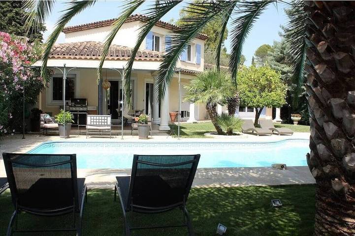 Villa pour 8 personnes, avec jardin, animaux acceptés à Mougins