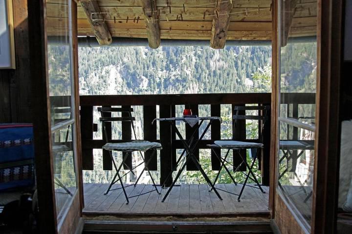 Chalet pour 2 personnes, avec jardin ainsi que terrasse et vue - 1