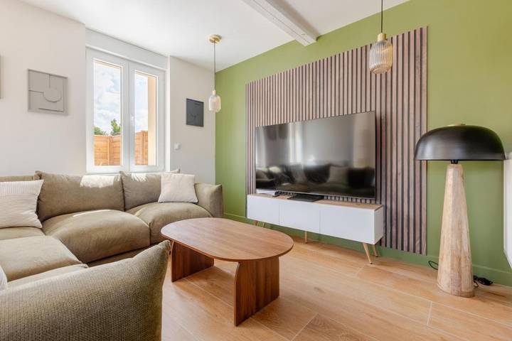 Location de vacances pour 6 personnes, avec Terrasse et Jardin à Saint-Folquin