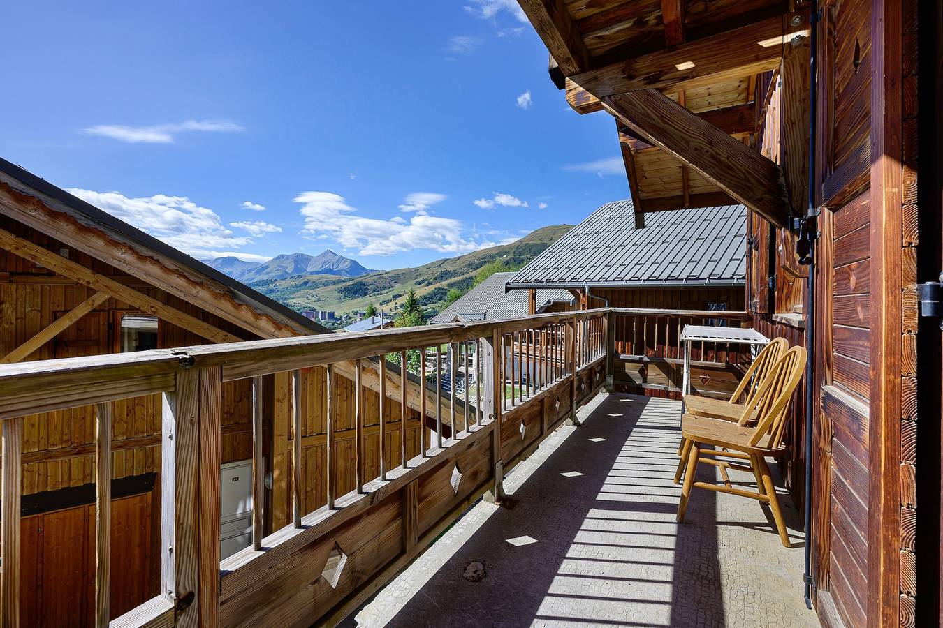 Maison de vacances pour 10 personnes avec balcon in La Toussuire, Villarembert