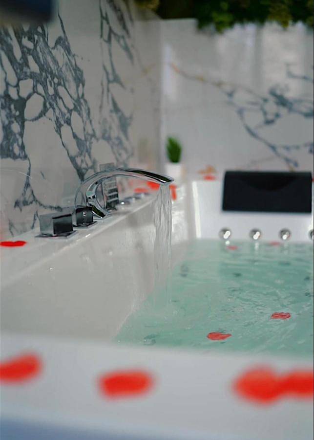 Appartement de vacances pour 2 personnes, avec jacuzzi et terrasse, animaux acceptés