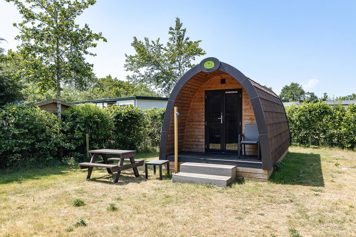 Duinlodge 2P - Camping Duinhoeve, Zeeland | glamping en rust | Maireweg 7  in Burgh-Haamstede, Zeeuwse Kust