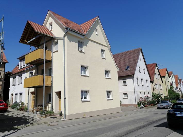 Ferienwohnung für 2 Personen, mit Balkon/Terrasse und Garten