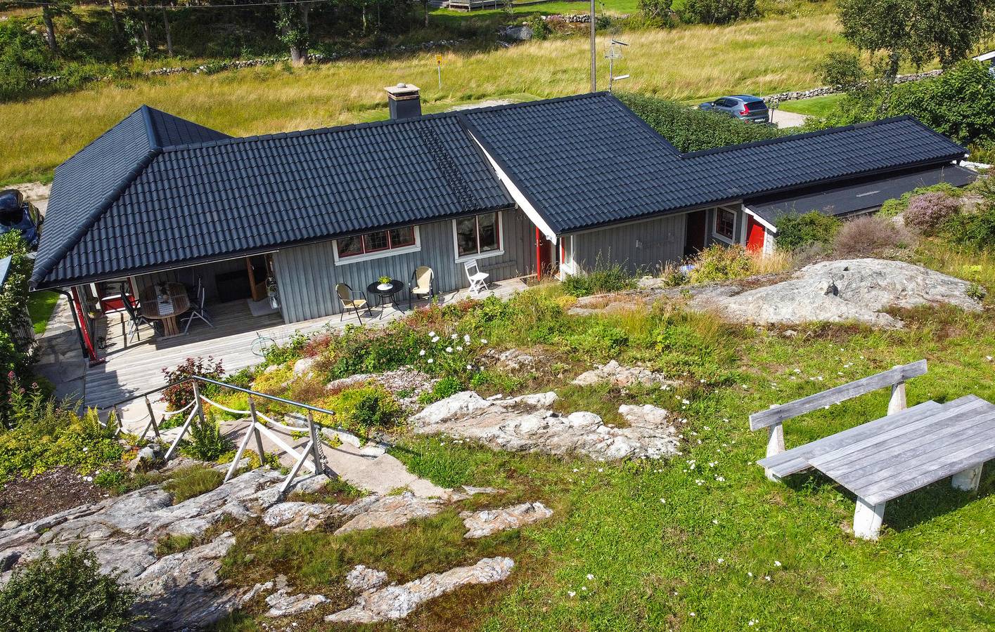 Hus för 8 Personer med trädgård in Norra Västkusten
