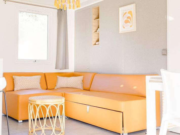 Domaine de L'Oiselière - Mobilheim 4 personen - Cottage 33 m² 2/7 pers in Chauché, Loire-Tal