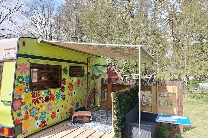 Camping pour 2 personnes, avec Terrasse