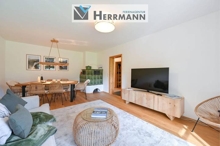 Ferienwohnung für 6 Personen, mit Terrasse und Garten sowie Ausblick in Roßhaupten