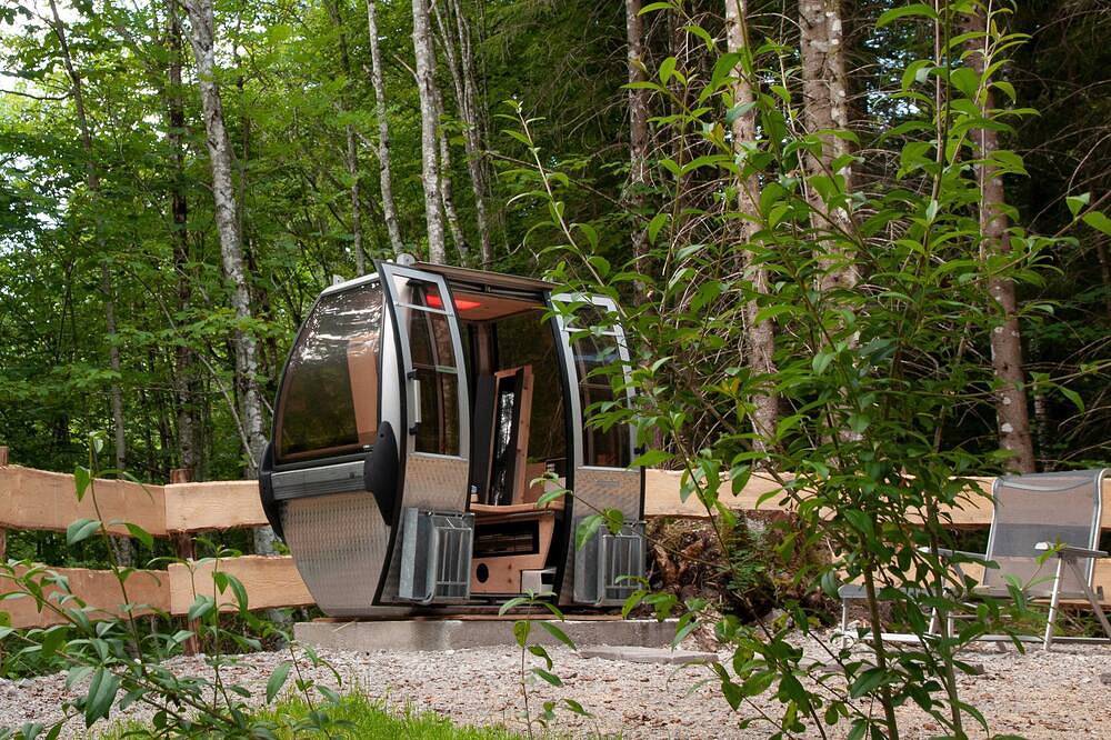 Almhaus - Ferienhaus Webermohof - Exklusives Ferienhaus mit Privatem Wellnessgarten in Rottach-Egern, Spitzingsee