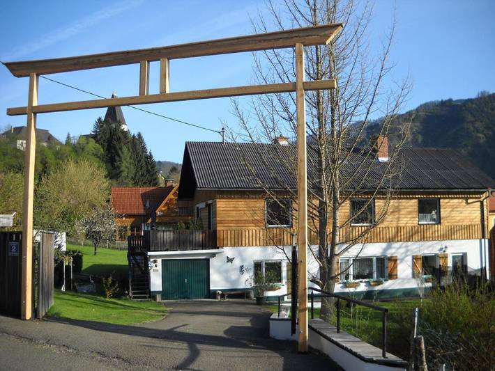 Ferienwohnung für 2 Personen, mit Ausblick und Garten, mit Haustier