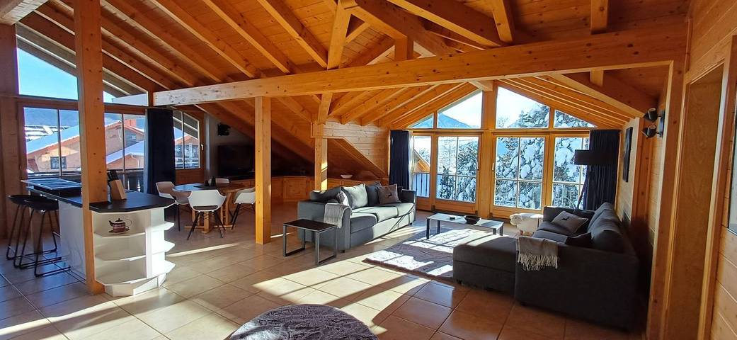 Ferienwohnung für 4 Personen, mit Ausblick und Balkon in Rieden - 2