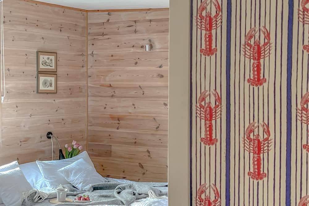 Traumhaff® Kuscheliges Segelmacherhaus, Sauna, Boot, Kachelöfen, 400 zum Wasser in Rieth am See, Luckow