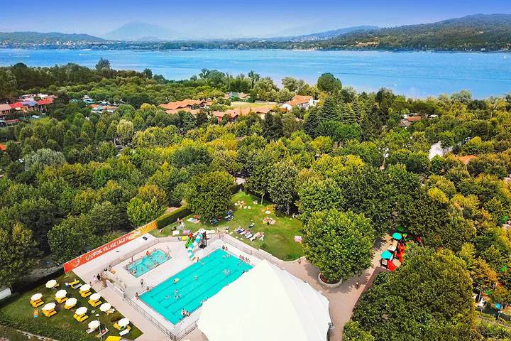Bungalow für 6 Personen, mit Terrasse am Lago Maggiore