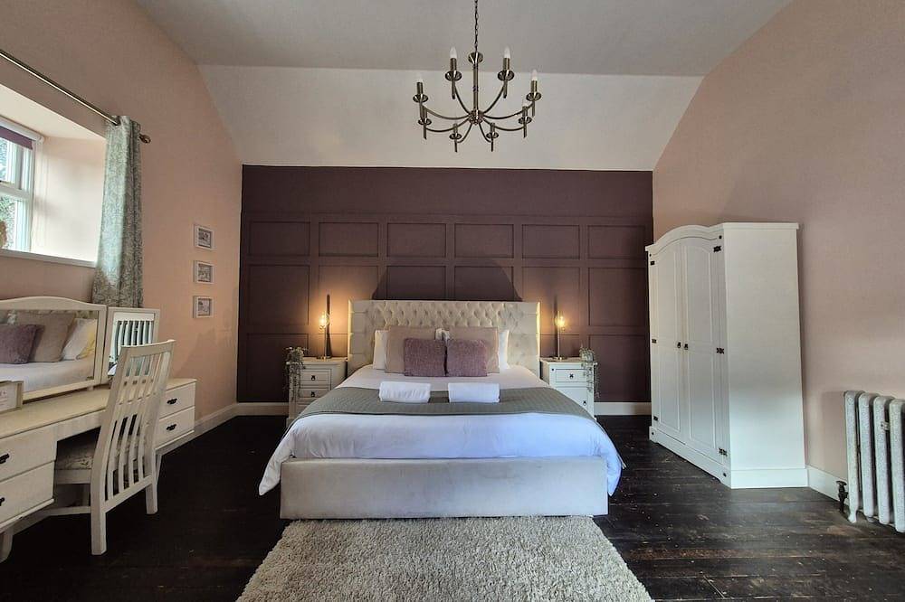 Cottage-Superking-Eigenes Badezimmer-Blick auf die Landschaft in Grafschaft Antrim
