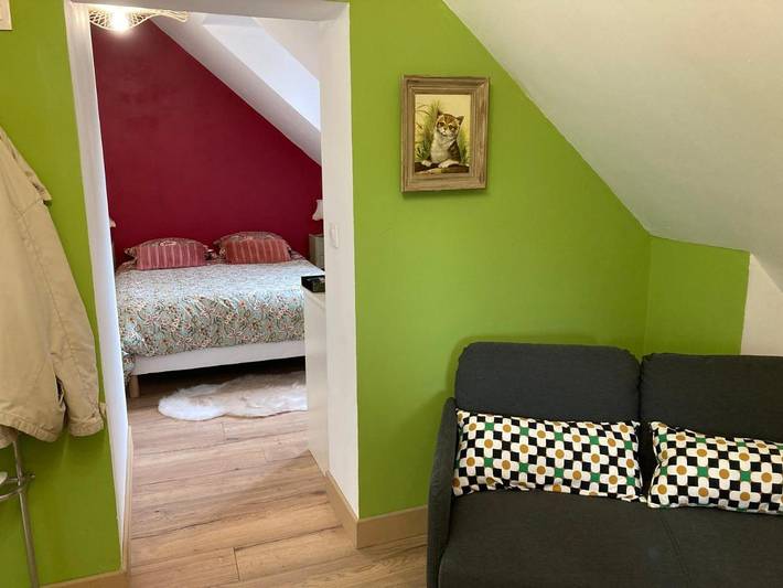 Gîte pour 2 personnes, avec jardin ainsi que balcon et vue à Saint-Aignan - 3
