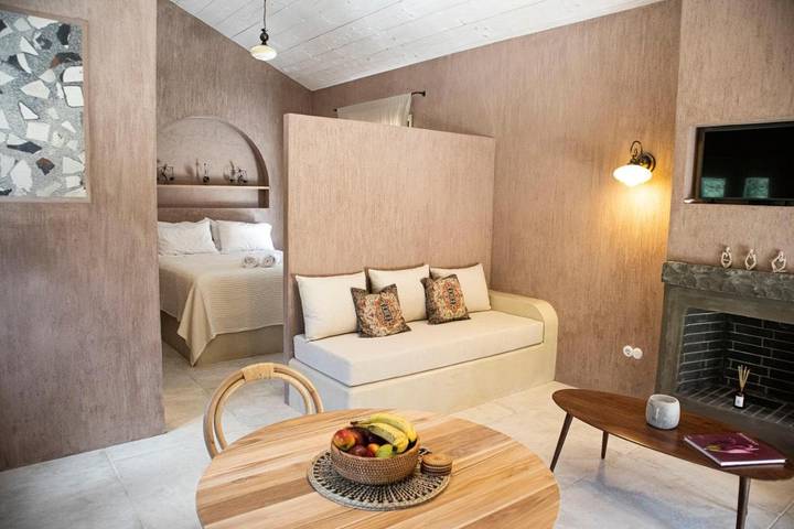 Villa pour 2 personnes, avec jardin et piscine ainsi que terrasse et vue à Ithaque - 3