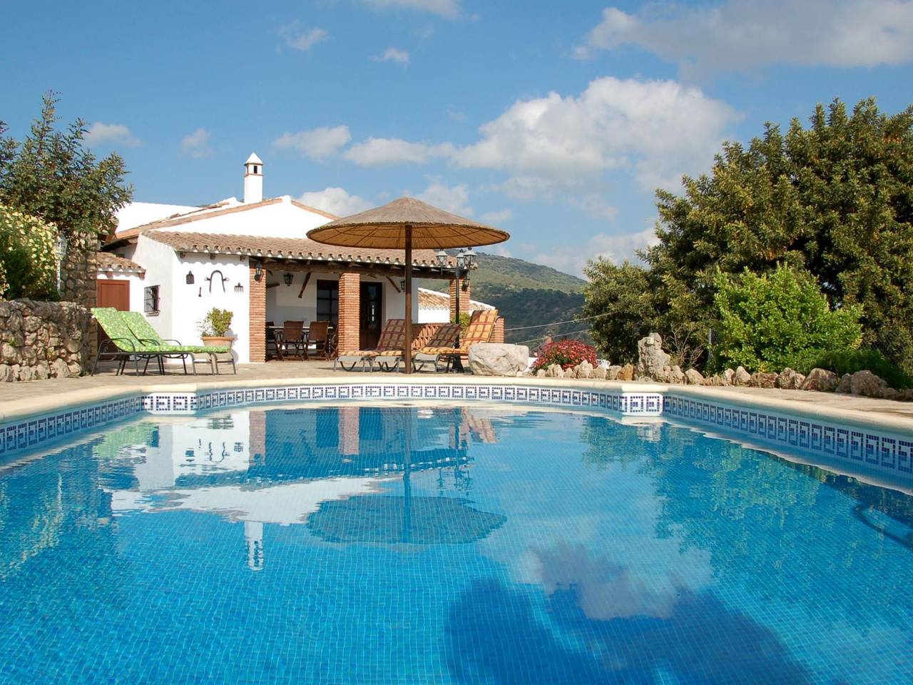 Villa 'Lagarin' mit Terrasse in El Gastor, Pueblos Blancos