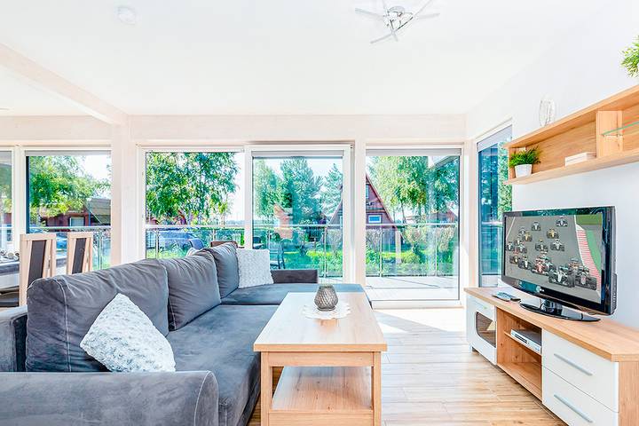 Ferienhaus für 6 Personen, mit Garten und Terrasse sowie Ausblick, mit Haustier in Ostseeküste Polen - 4