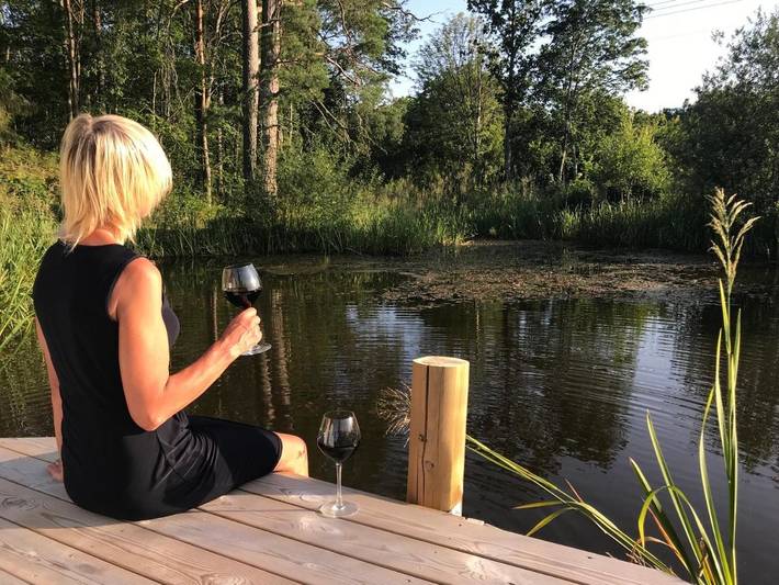 Chambre d’hôte pour 2 personnes, avec sauna ainsi que jardin et vue en Suède - 4