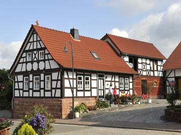 Ferienhaus für 6 Personen, mit Terrasse und Garten in Thüringische Rhön