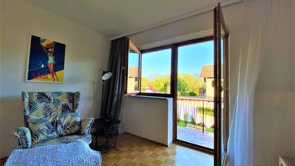 Ferienwohnung für 2 Personen, mit Balkon in Übersee