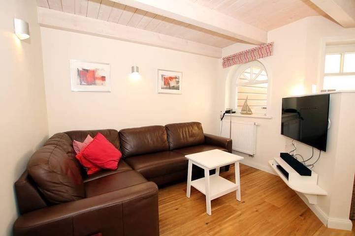 Ferienhaus für 4 Personen, mit Terrasse und Sauna sowie Garten, mit Haustier - 1