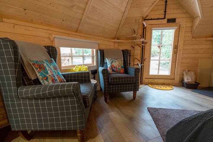 Lodge für 2 Personen mit Whirlpool in Süd Lanarkshire