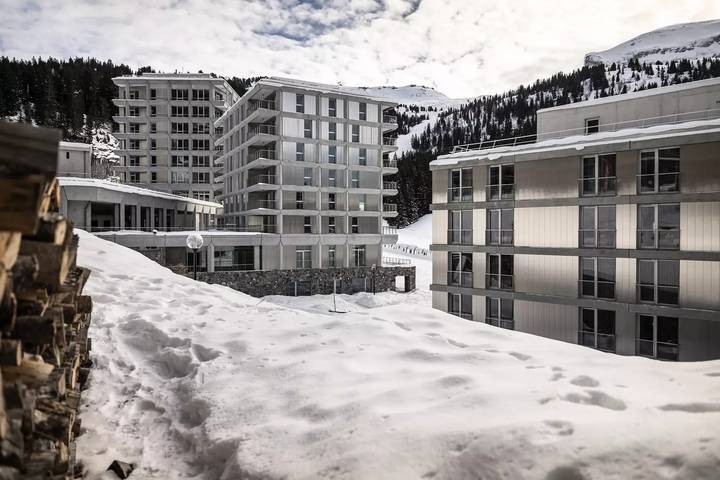Gîte pour 8 personnes, avec sauna ainsi que balcon et vue dans Office De Tourisme De Flaine Grand Massif