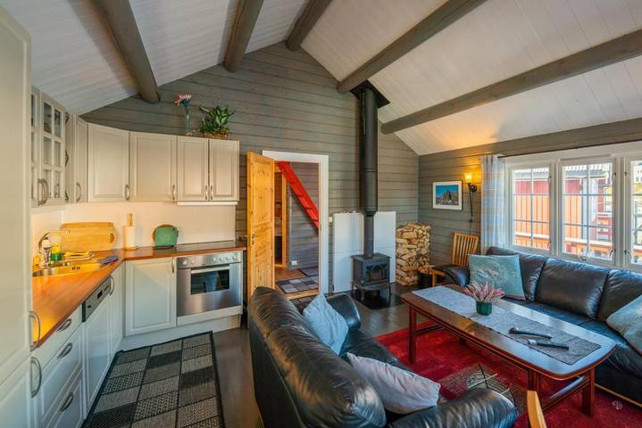 Location de vacances pour 6 personnes, avec vue et terrasse, animaux acceptés dans Moskenes - 2