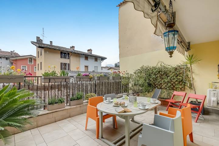 Gîte pour 4 personnes, avec terrasse à Arco