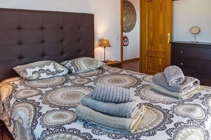 Beautiful view, up to 6 p., heated pool & relax pool, panorama, wifi, airco. in Torrox, Costa del Sol