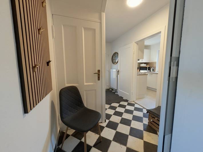 Ferienhaus „Siedlerhaus 54“ mit privater Terrasse, Garten und Wlan in Lohe-Rickelshof, Heide und Umgebung