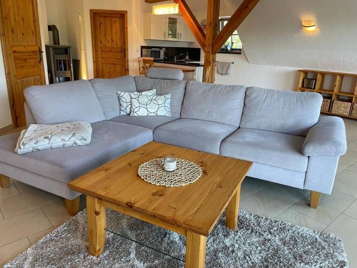 Ferienwohnung für 2 Personen, mit Balkon und Terrasse sowie Ausblick
