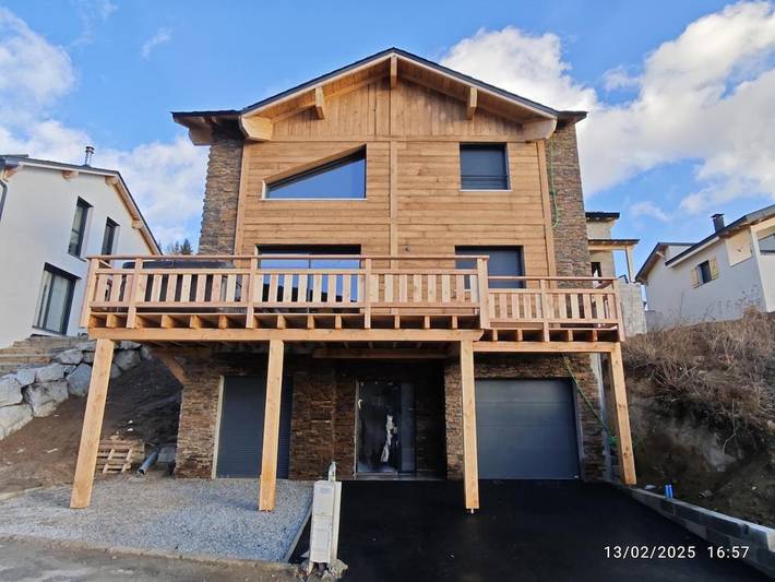 Chalet pour 10 personnes, avec vue et terrasse, animaux acceptés