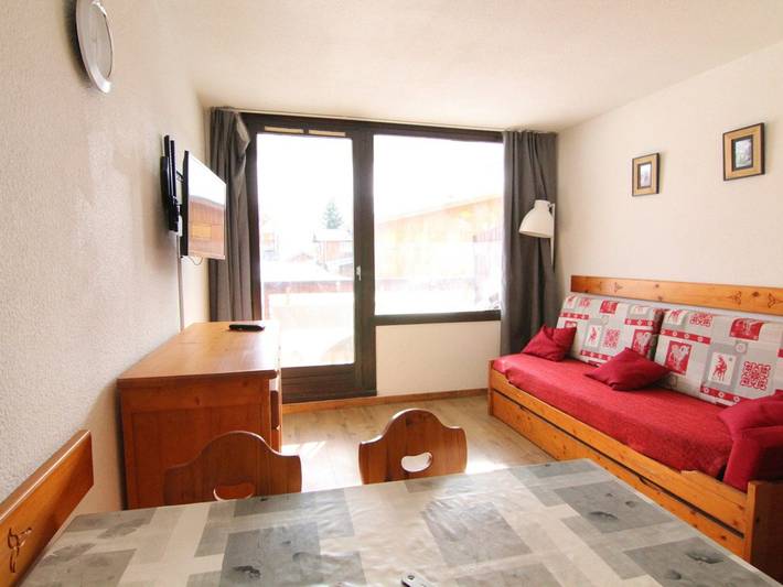 Apartamento entero, Estudio acogedor para 5 personas cerca de pistas y comercios, Alpe d'Huez in Huez, Parque Nacional de los Ecrins