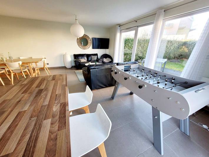 Ferienhaus für 6 Personen, mit Balkon und Terrasse sowie Garten in Wimereux