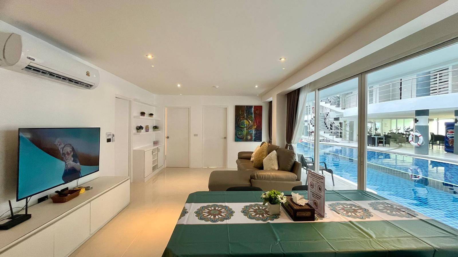 Entire holiday apartment, B12-Pool Access Partial Seaview 2 Bedrooms 1 Bathroom at Karon in Ban Karon, Karon