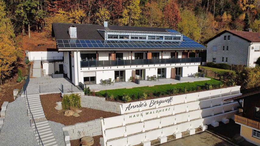 Pension für 6 Personen, mit Whirlpool und Balkon sowie Sauna in Bodenmais