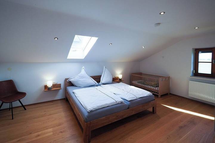 Bauernhof für 6 Personen, mit Balkon und Sauna sowie Garten in Waging am See - 2