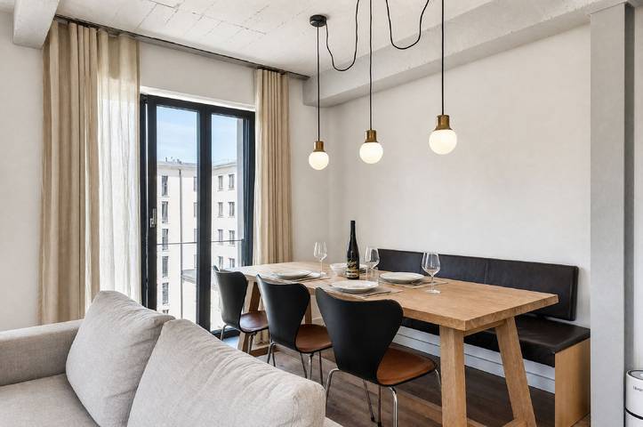 Geheel appartement, Vakantieappartement voor 5 personen met zwembad in Strand Prora, Binz