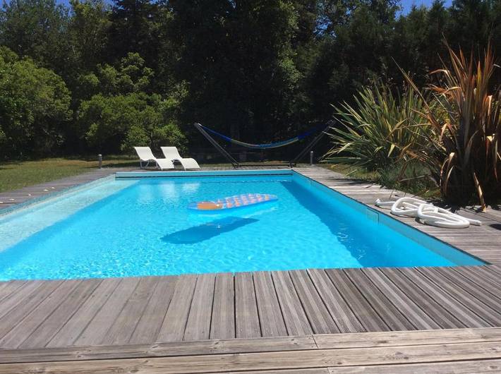 Maison de vacances pour 6 personnes, avec piscine et jardin - 1