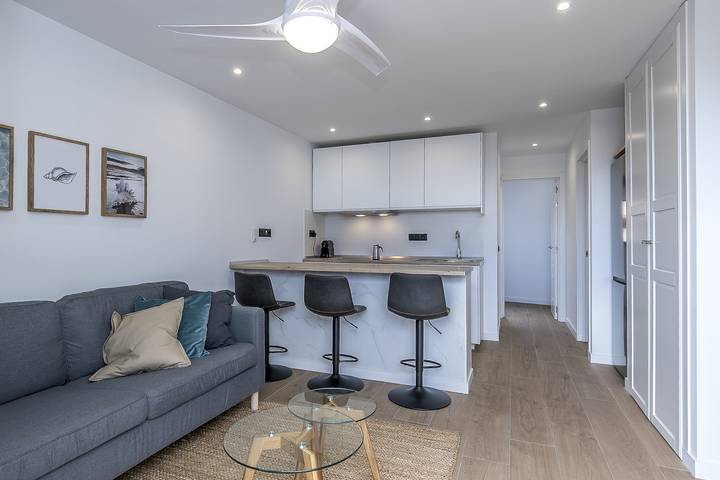 Appartement entier, Appartement de vacances pour 3 personnes avec terrasse in Santa Cruz de Tenerife, East Coast of Tenerife